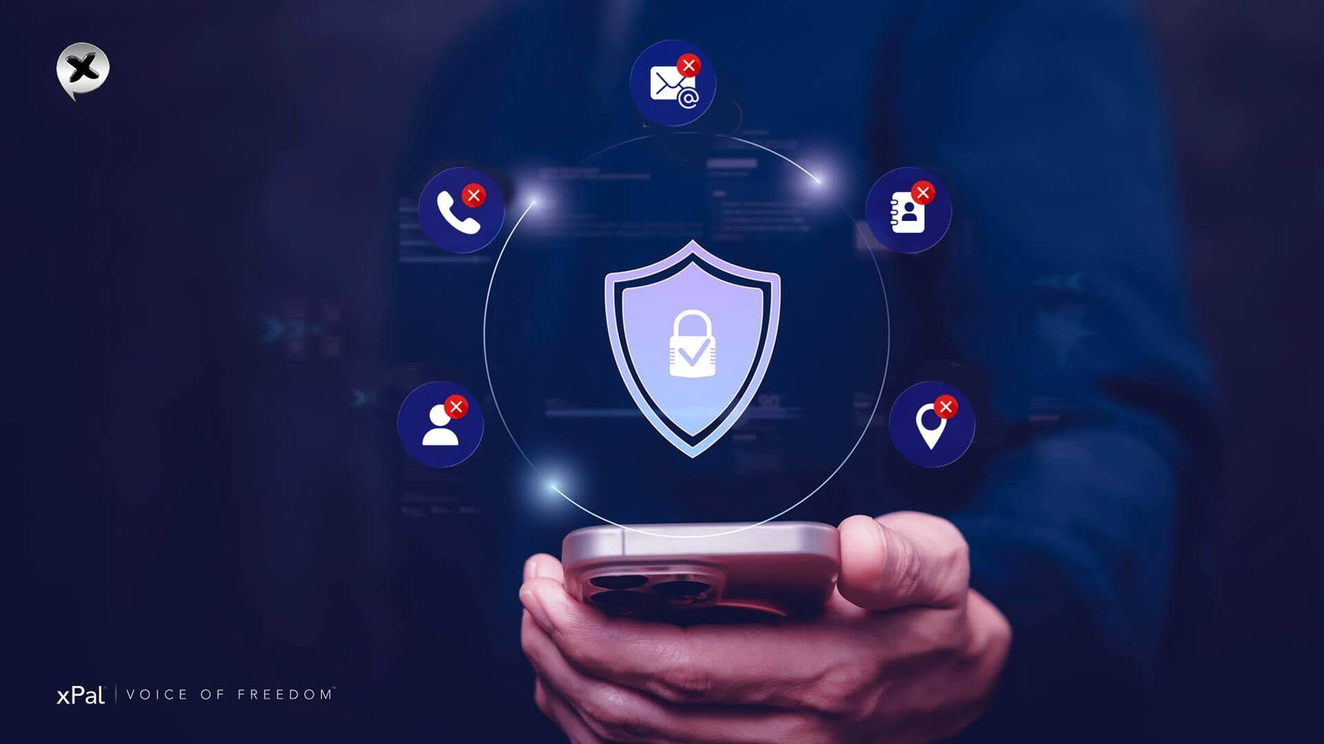 secure and encrypted protection features for xPal chat app