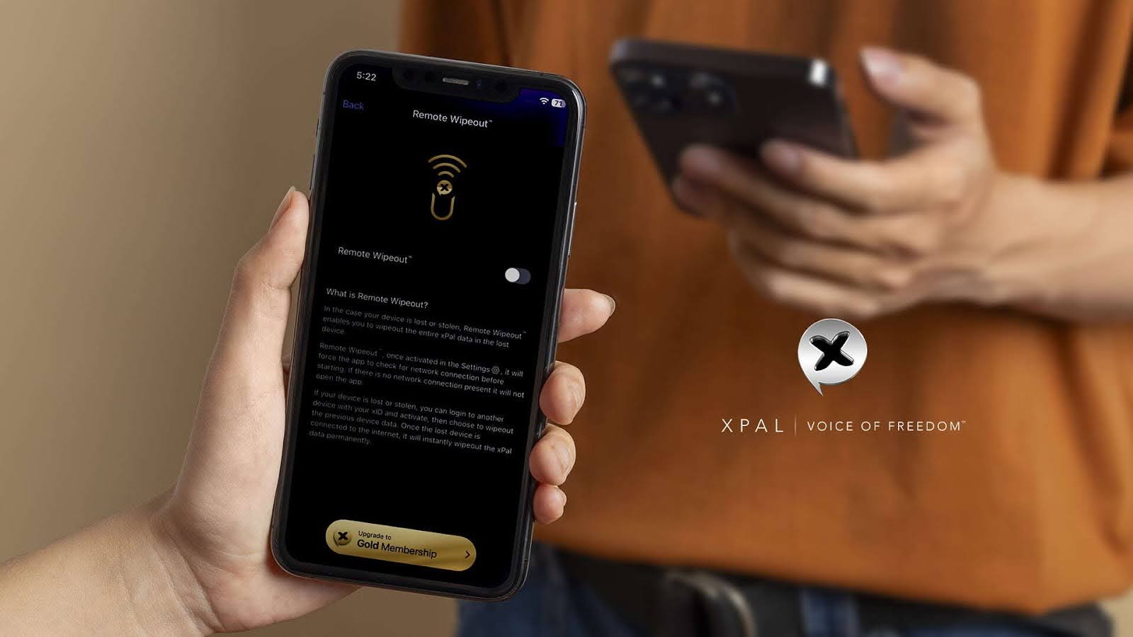 How xPal Remote Wipeout™ Protects Chatting App Data if Phone Is Lost or Stolen