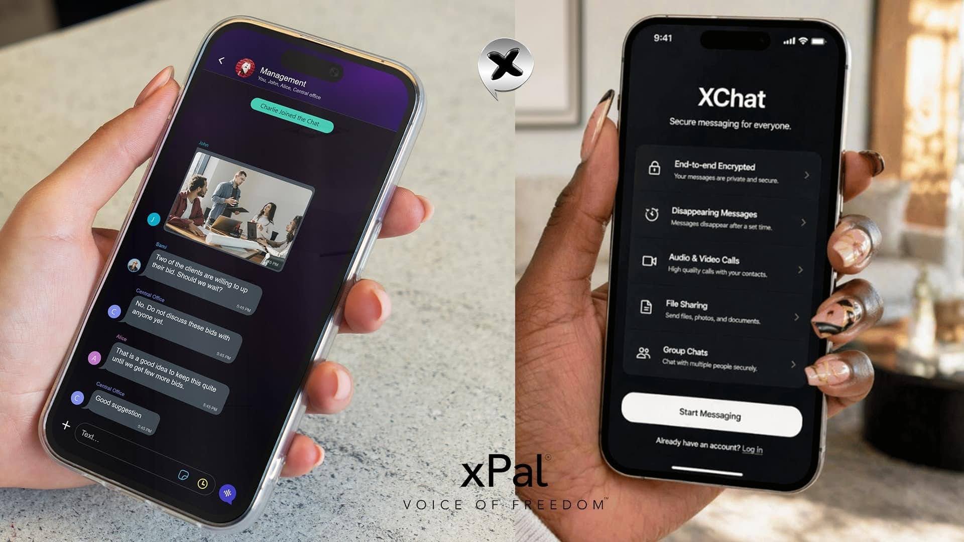 xPal and XChat key features comparison